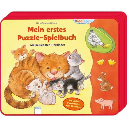 Hans-Günther Döring - Mein erstes Puzzle-Spielbuch. Meine liebsten Tierkinder