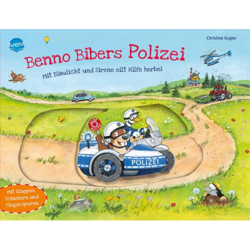 Christine Kugler - Benno Bibers Polizei. Mit Blaulicht und Sirene eilt Hilfe herbei