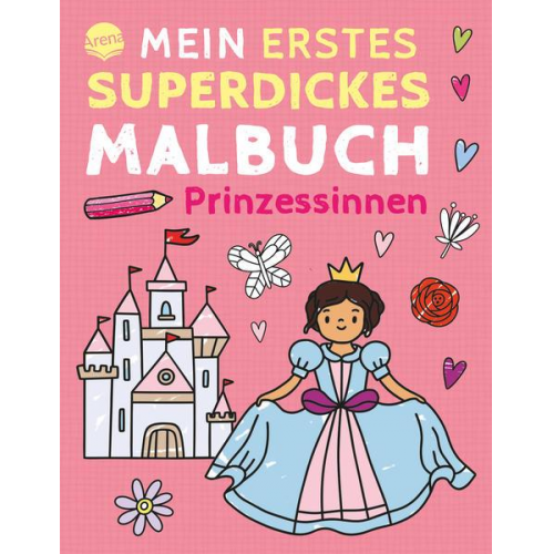Tanya Emelyanova - Mein erstes superdickes Malbuch. Prinzessinnen