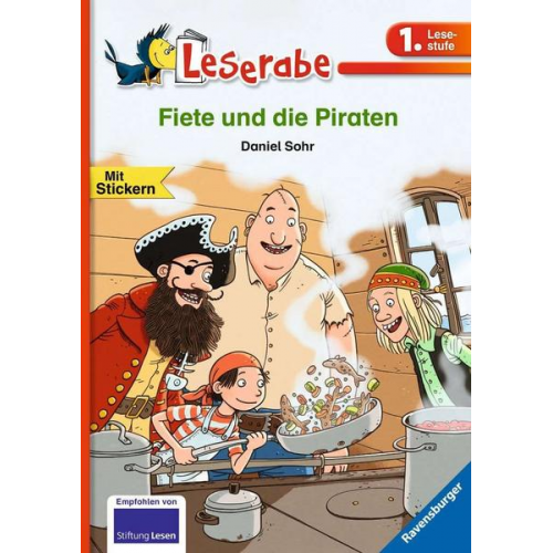 Daniel Sohr - Fiete und die Piraten - Leserabe 1. Klasse - Erstlesebuch für Kinder ab 6 Jahren