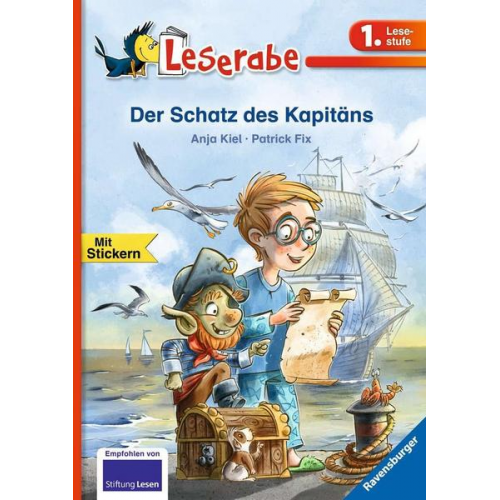Anja Kiel - Leserabe 1. Lesestufe - Der Schatz des Kapitäns