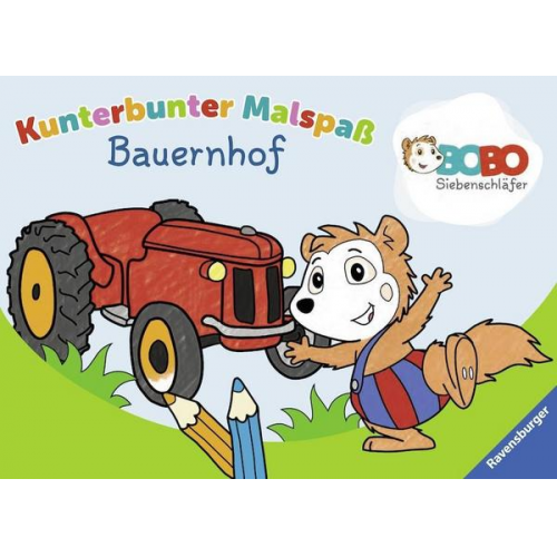 Bobo Siebenschläfer: Kunterbunter Malspaß Bauernhof