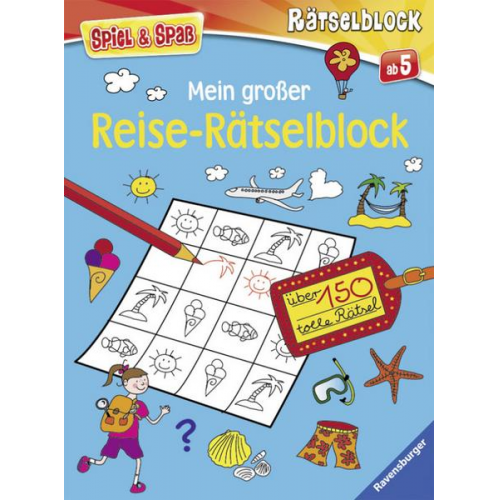 Mein großer Reise-Rätselblock