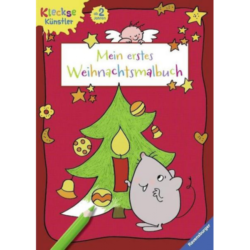 Sabine Legien - Mein erstes Weihnachtsmalbuch