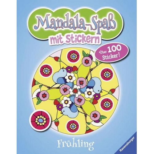 Mandala-Spaß mit Stickern: Frühling