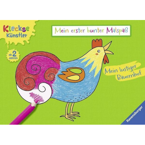 Mein erster bunter Malspaß: Mein lustiger Bauernhof
