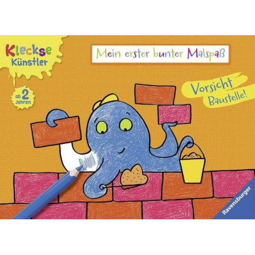 Mein erster bunter Malspaß: Vorsicht Baustelle!