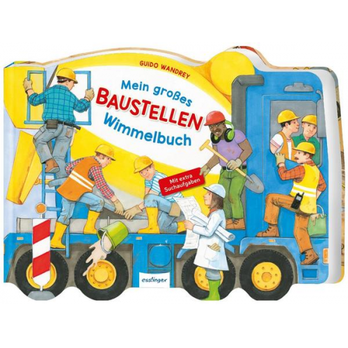 Mein großes Baustellen-Wimmelbuch