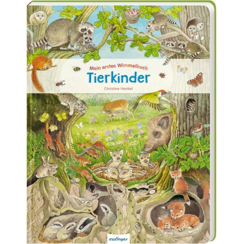 Mein erstes Wimmelbuch: Tierkinder