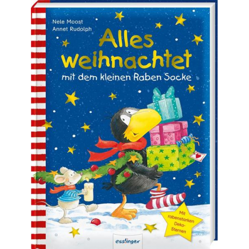 Nele Moost - Der kleine Rabe Socke: Alles weihnachtet mit dem kleinen Raben Socke