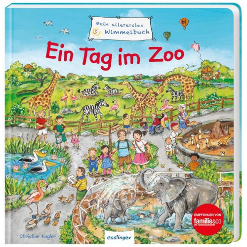 60013 - Mein allererstes Wimmelbuch: Ein Tag im Zoo