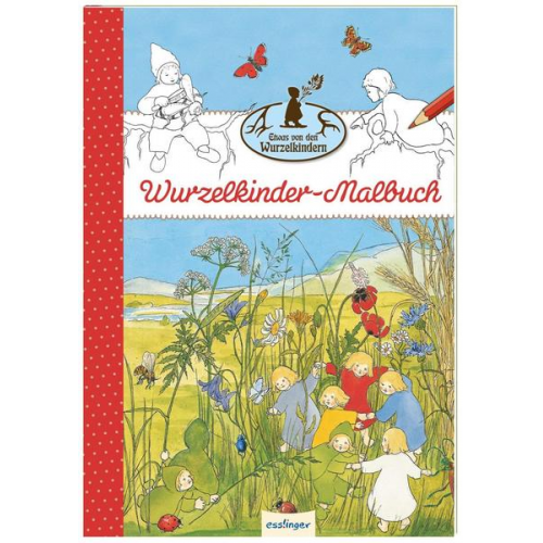 Etwas von den Wurzelkindern: Wurzelkinder-Malbuch