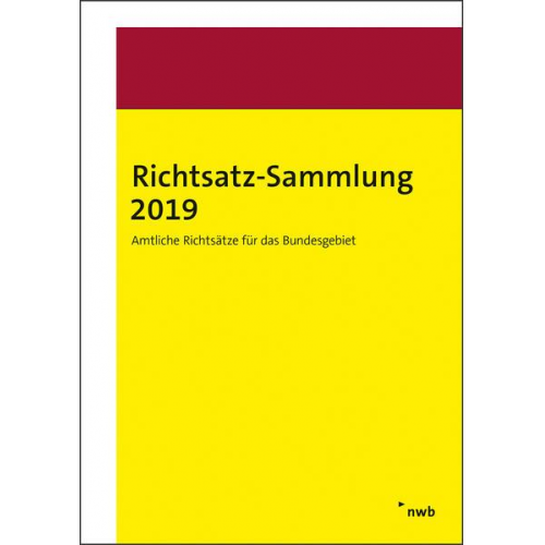 Richtsatz-Sammlung 2019