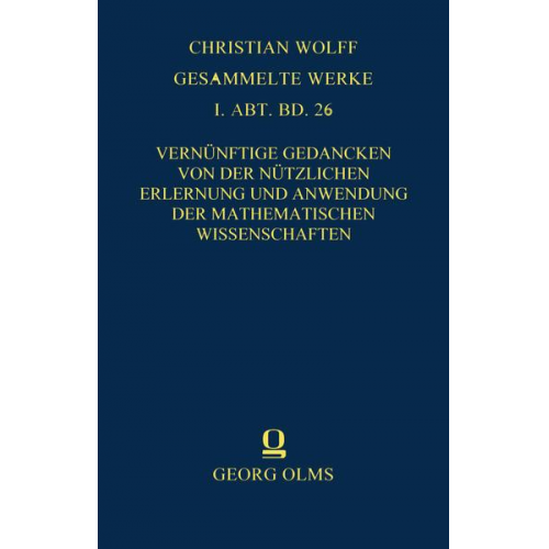 Christian Wolff - Gesammelte Werke