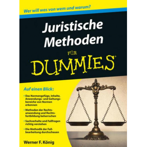 Werner König - Juristische Methoden für Dummies