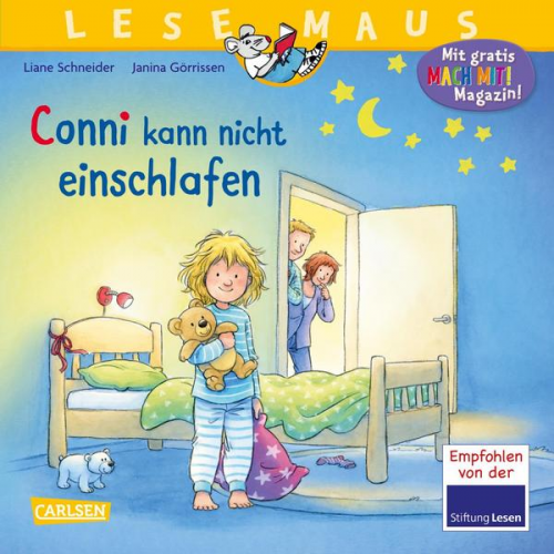 Liane Schneider - LESEMAUS 78: Conni kann nicht einschlafen