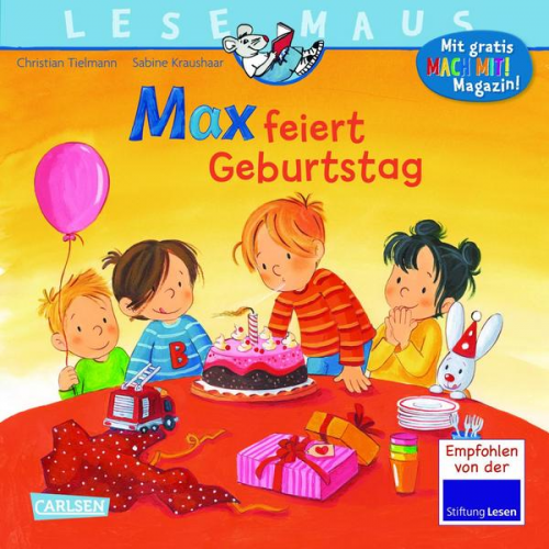 Christian Tielmann - LESEMAUS 21: Max feiert Geburtstag
