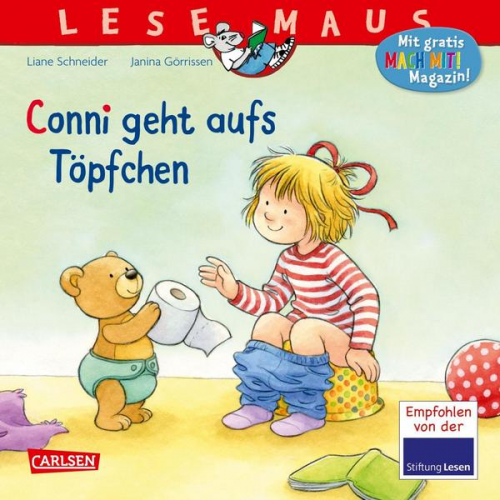 Liane Schneider - LESEMAUS 83: Conni geht aufs Töpfchen