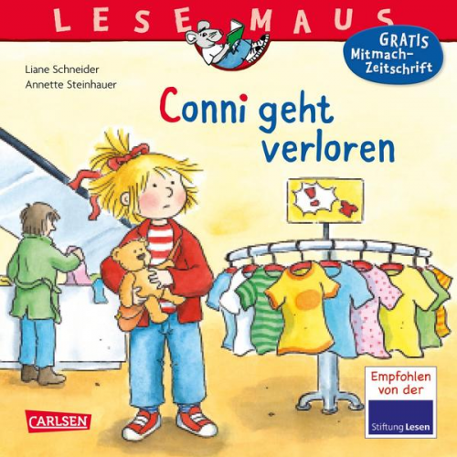 Liane Schneider - LESEMAUS 26: Conni geht verloren