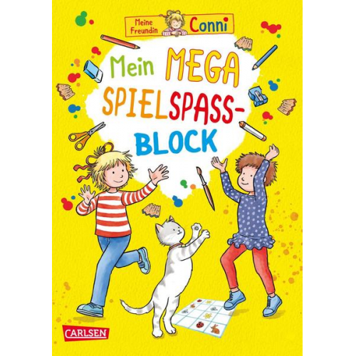 Hanna Sörensen - Conni Gelbe Reihe (Beschäftigungsbuch): Mein Mega-Spielspaß-Block