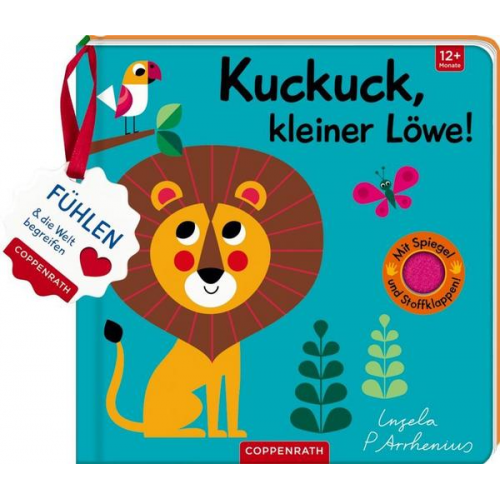 Mein Filz-Fühlbuch: Kuckuck, kleiner Löwe!