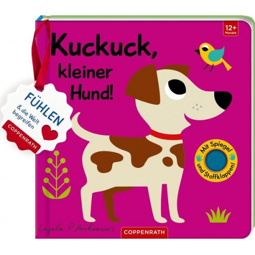 Mein Filz-Fühlbuch: Kuckuck, kleiner Hund!