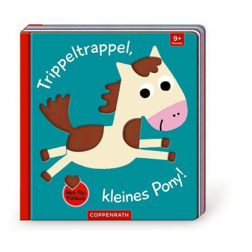 Yayo Kawamura - Mein Filz-Fühlbuch: Trippeltrappel, kleines Pony!