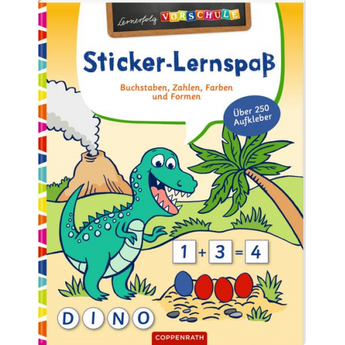 Charlotte Wagner Annika Frank - Sticker-Lernspaß (Dinosaurier)