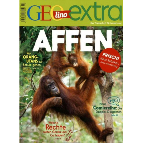 Rosemarie Wetscher - GEOlino Extra / GEOlino extra 72/2018 - Affen
