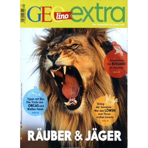 Rosa Wetscher - GEOlino extra / GEOlino extra 79/2019 - Räuber & Jäger