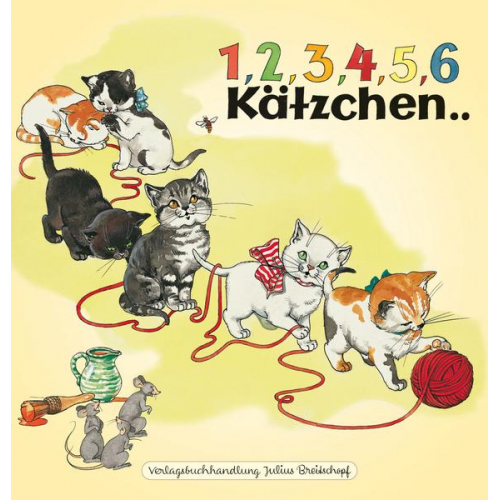 1, 2, 3, 4, 5, 6 Kätzchen