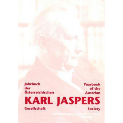 Jahrbuch der Österreichischen Karl-Jaspers-Gesellschaft 13/2000