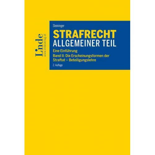 Einhard Steininger - Strafrecht Allgemeiner Teil