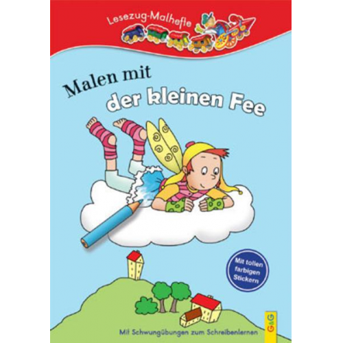 LESEZUG/ Malbuch: Malen mit der kleinen Fee