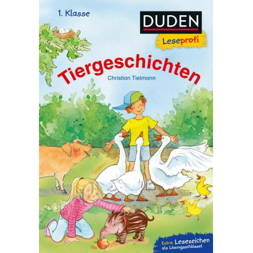 Christian Tielmann - Duden Leseprofi – Tiergeschichten, 1. Klasse