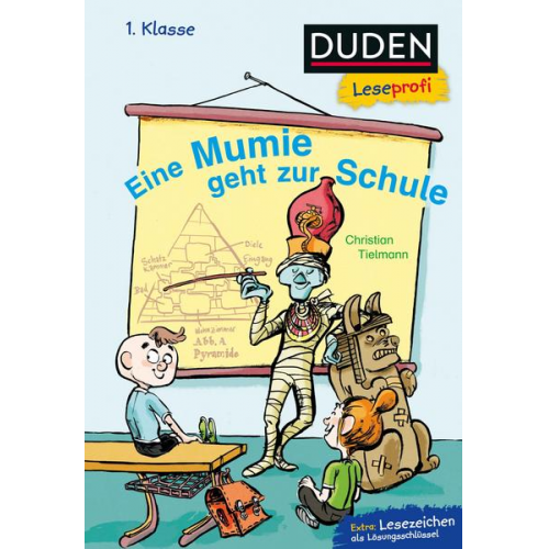 Christian Tielmann - Duden Leseprofi – Eine Mumie geht zur Schule, 1. Klasse