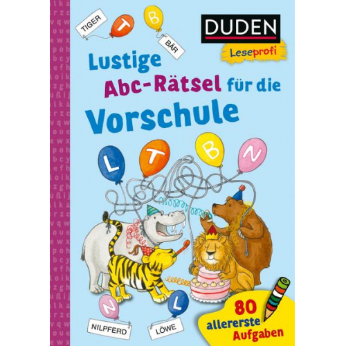 Ulrike Holzwarth-Raether Ute Müller-Wolfangel - Duden Leseprofi – Lustige Abc-Rätsel für die Vorschule