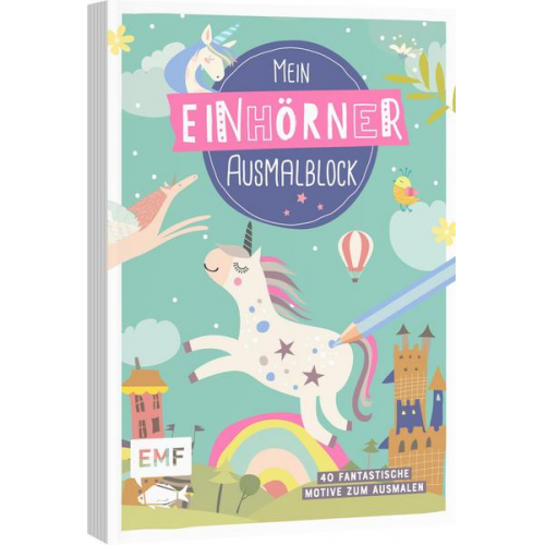 Mein Einhörner-Ausmalblock