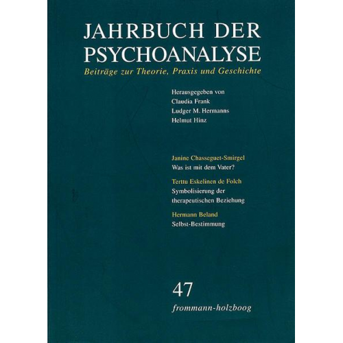 Jahrbuch der Psychoanalyse / Band 47