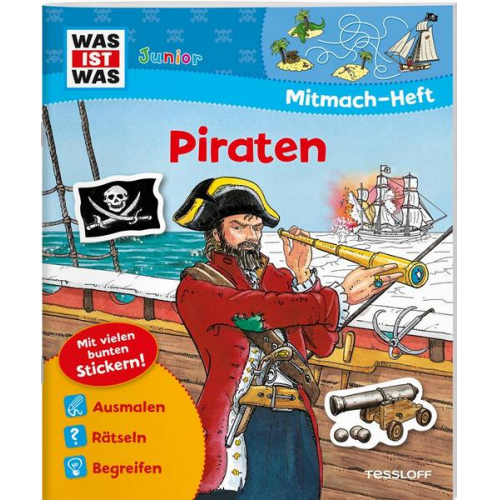 59885 - WAS IST WAS Junior Mitmach-Heft Piraten