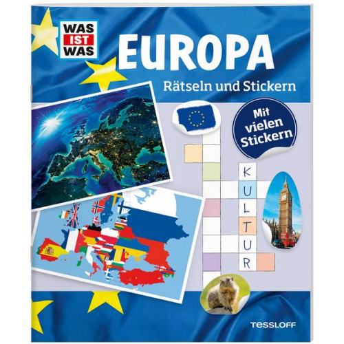 Anja Kunze - WAS IST WAS Rätseln und Stickern: Europa