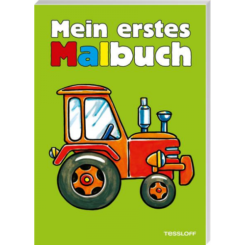 Kersti Turnhofer - Mein erstes Malbuch (Grün)