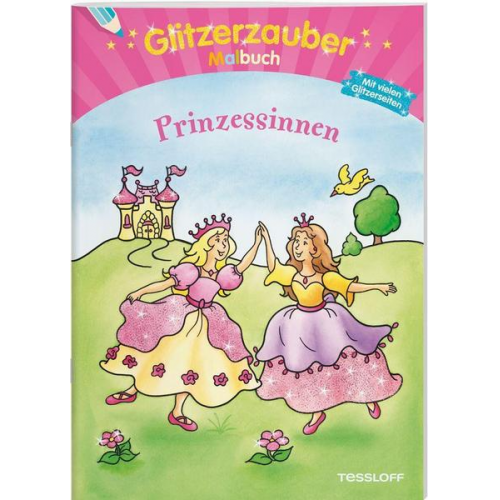 Glitzerzauber Malbuch Prinzessinnen