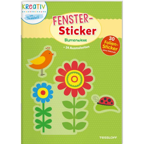 105967 - Fenster-Sticker Blumenwiese