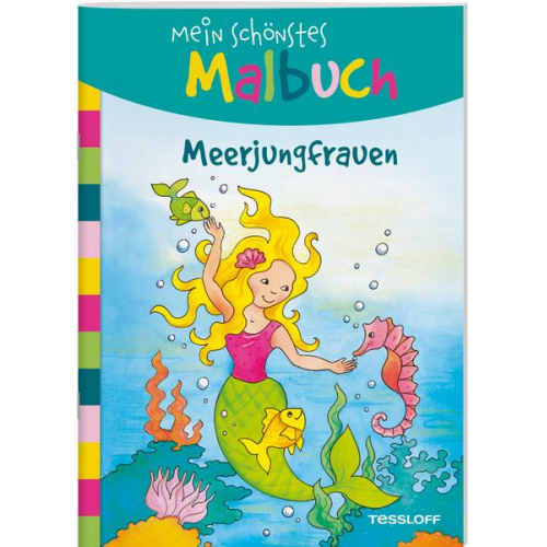 Corina Beurenmeister - Mein schönstes Malbuch. Meerjungfrauen. Malen für Kinder ab 5 Jahren