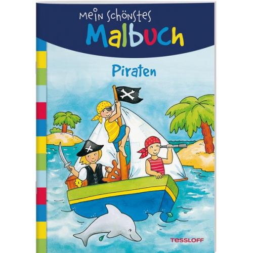 Corina Beurenmeister - Mein schönstes Malbuch. Piraten. Malen für Kinder ab 5 Jahren