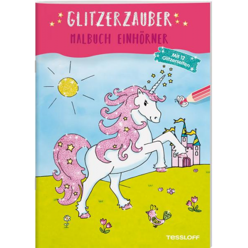 Sandra Schmidt - Glitzerzauber Malbuch. Einhörner
