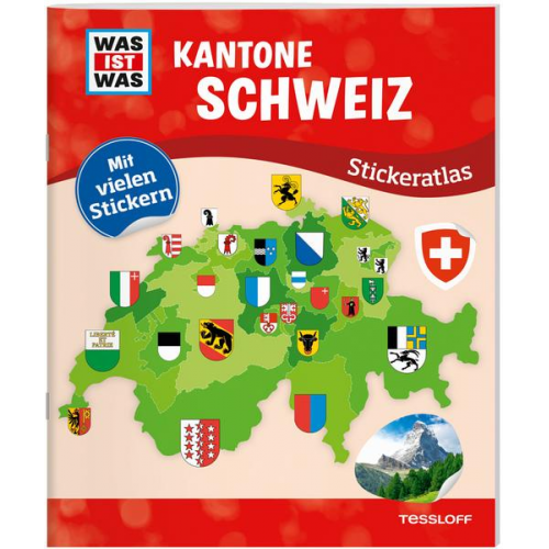 Lisa Hebler - WAS IST WAS Stickeratlas Kantone Schweiz