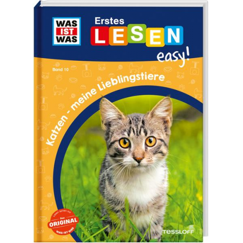 Sonja Meierjürgen - WAS IST WAS Erstes Lesen easy! Band 10. Katzen - meine Lieblingstiere