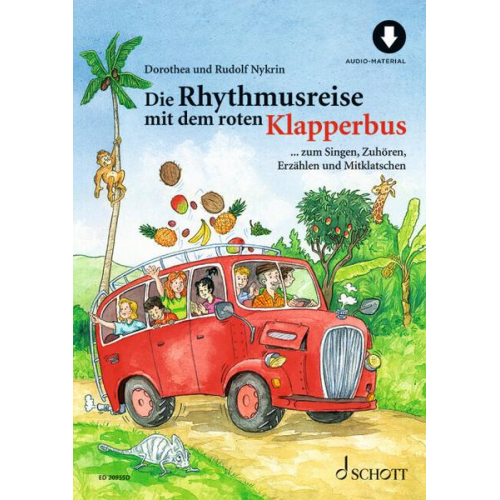 Dorothea Nykrin Rudolf Nykrin - Die Rhythmusreise mit dem roten Klapperbus